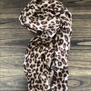 Banana Republic Leopard Scarf